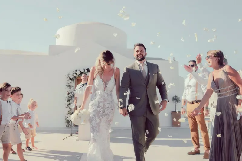 Côte d’Azur · Réception au coucher du soleil — mariage orchestré par MGEVENTI